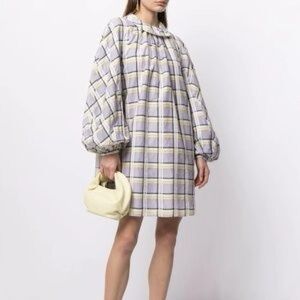 Stine Goya Samantha Organza Checks Dress